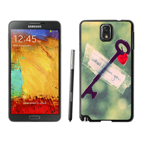 Valentine Key Samsung Galaxy Note 3 Cases DXK